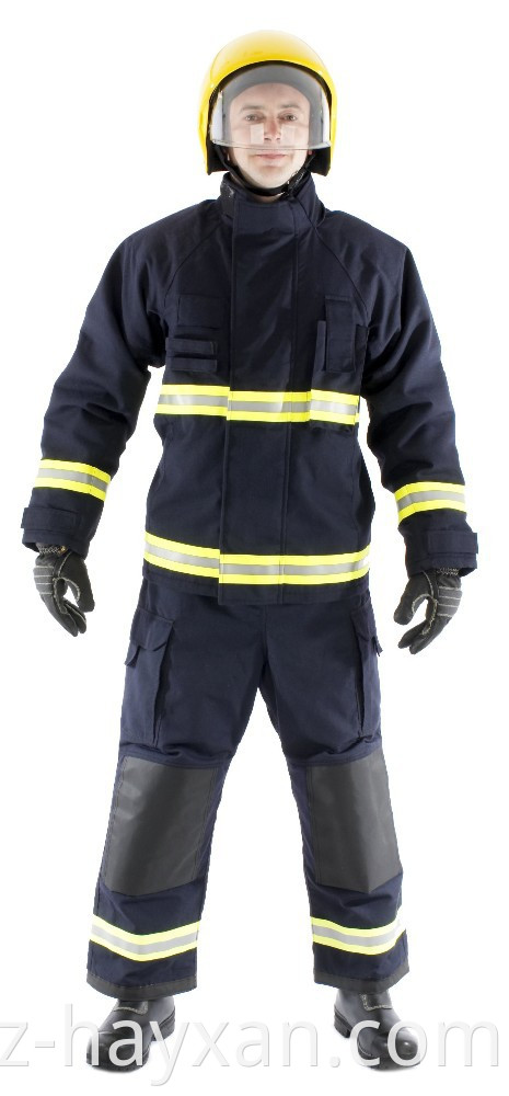 Fire Resistant Fireman Protective Uniforms